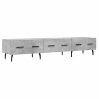 Mobile Porta TV Grigio Cemento 150x36x30 cm Legno Multistrato 829168