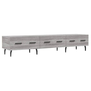 Mobile Porta TV Grigio Sonoma 150x36x30 cm in Legno Multistratocod mxl 128795