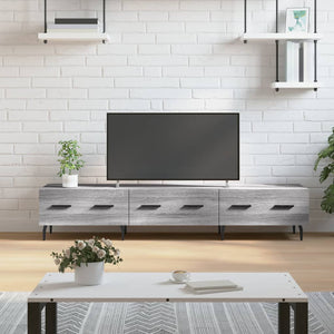 Mobile Porta TV Grigio Sonoma 150x36x30 cm in Legno Multistratocod mxl 128795