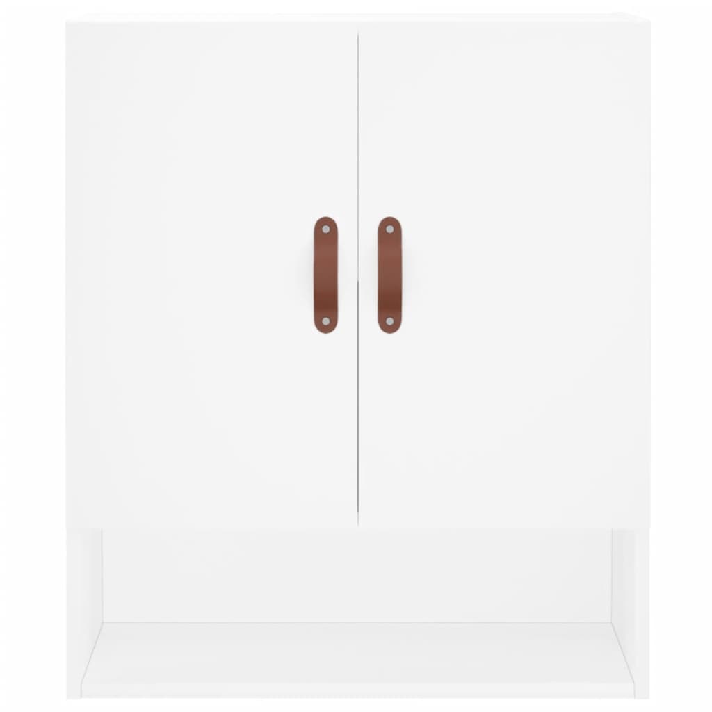 Armadietto a Muro Bianco 60x31x70 cm in Legno Multistrato 829884