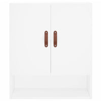 Armadietto a Muro Bianco 60x31x70 cm in Legno Multistrato 829884