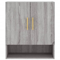 Armadietto a Muro Grigio Sonoma 60x31x70cm in Legno Multistrato 829898