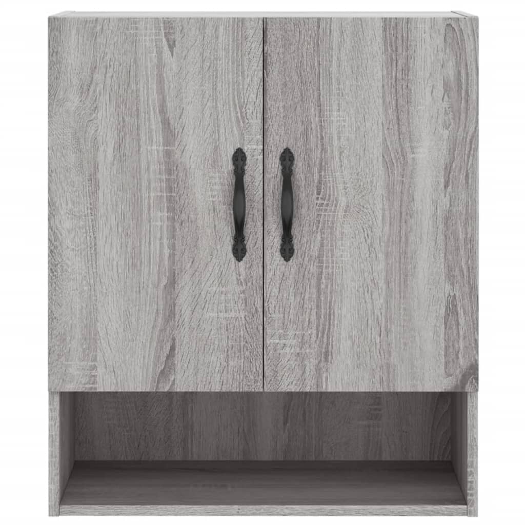 Armadietto a Muro Grigio Sonoma 60x31x70cm in Legno Multistrato 829906