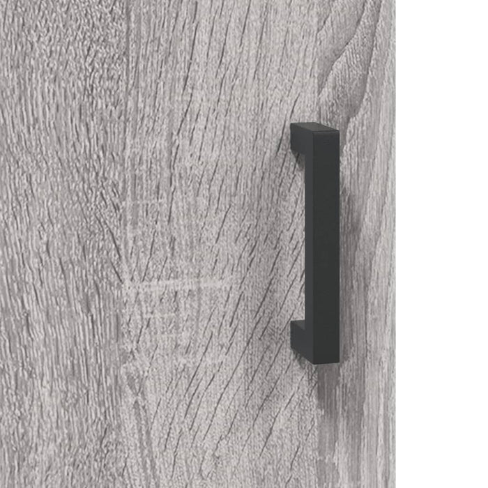 Armadietto a Muro Grigio Sonoma 60x31x70cm in Legno Multistrato 829914