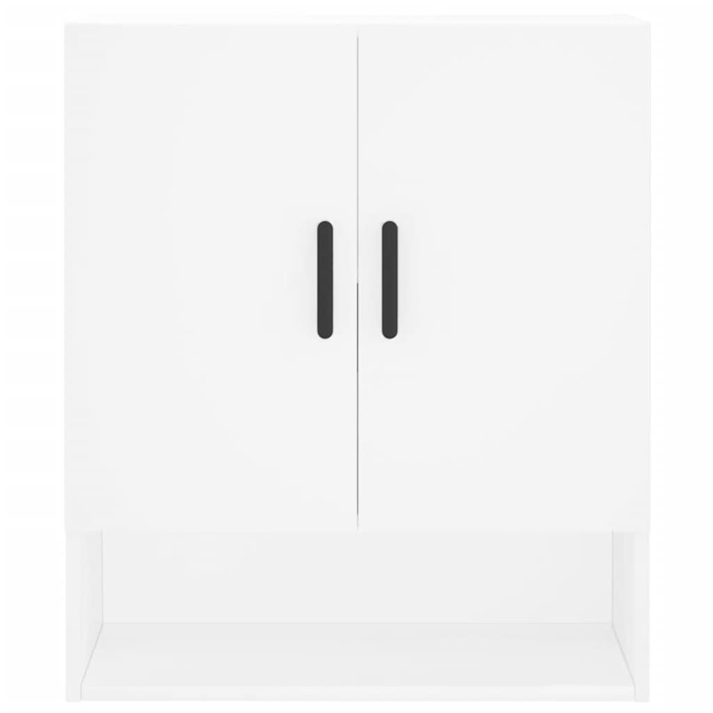 Armadietto a Muro Bianco 60x31x70 cm in Legno Multistrato 829916