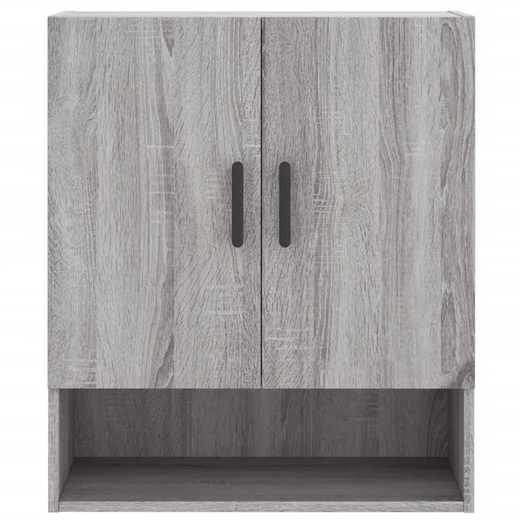 Armadietto a Muro Grigio Sonoma 60x31x70cm in Legno Multistrato 829922