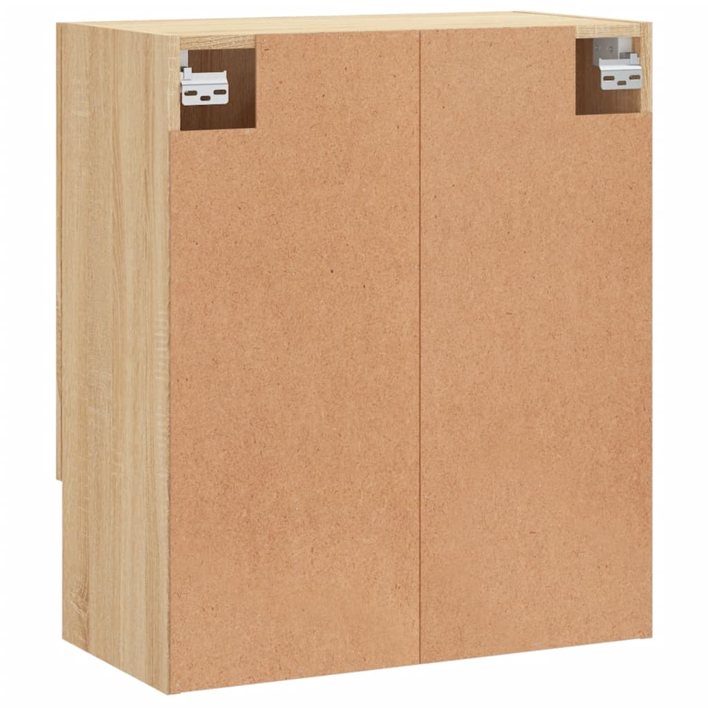 Armadietto a Muro Rovere Sonoma 60x31x70 cm Legno Multistrato 829935