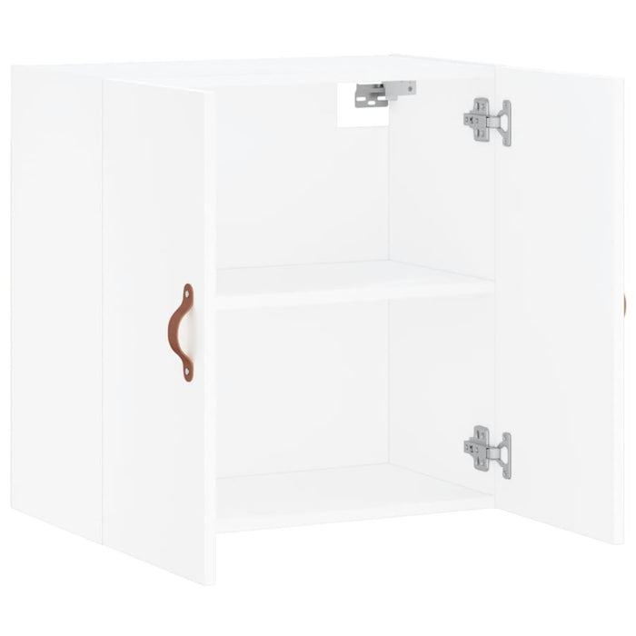 Armadietto a Muro Bianco 60x31x60 cm in Legno Multistrato 829940