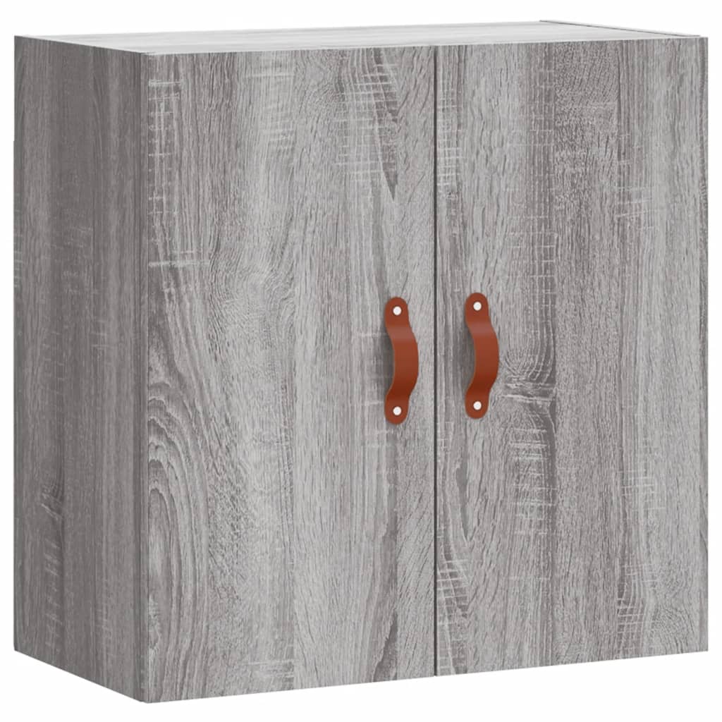 Mobile Pensile Grigio Sonoma 60x31x60 cm in Legno Multistrato 829946