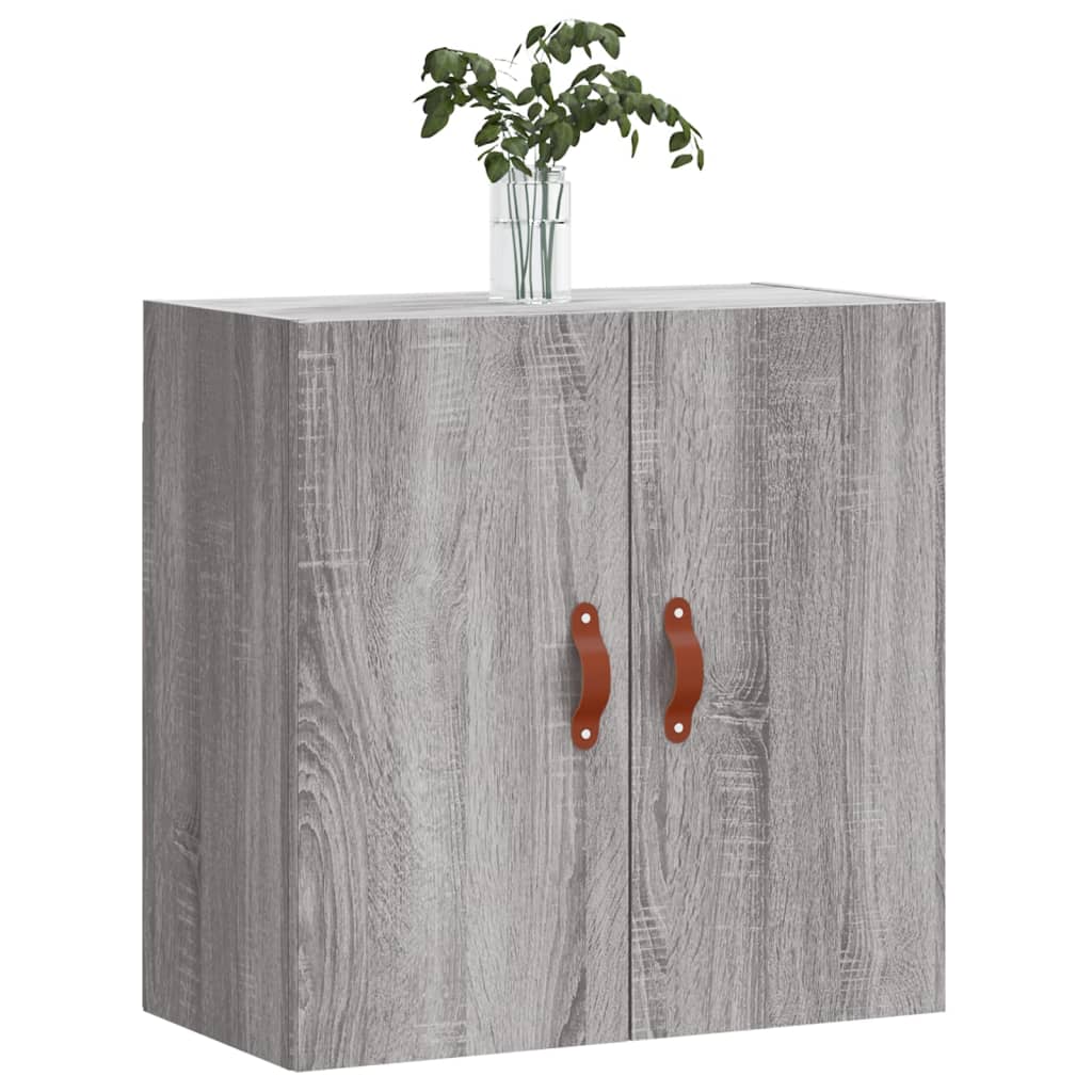 Mobile Pensile Grigio Sonoma 60x31x60 cm in Legno Multistrato 829946