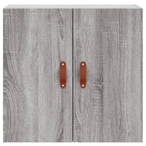 Mobile Pensile Grigio Sonoma 60x31x60 cm in Legno Multistrato 829946