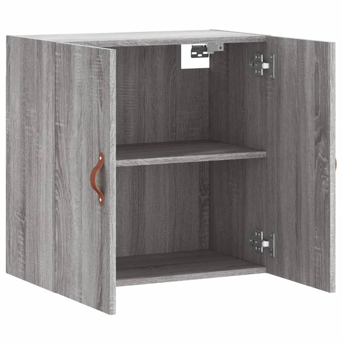 Mobile Pensile Grigio Sonoma 60x31x60 cm in Legno Multistrato 829946