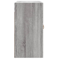 Mobile Pensile Grigio Sonoma 60x31x60 cm in Legno Multistrato 829946