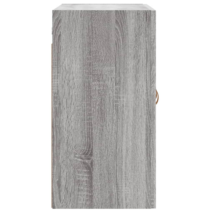 Mobile Pensile Grigio Sonoma 60x31x60 cm in Legno Multistrato 829946