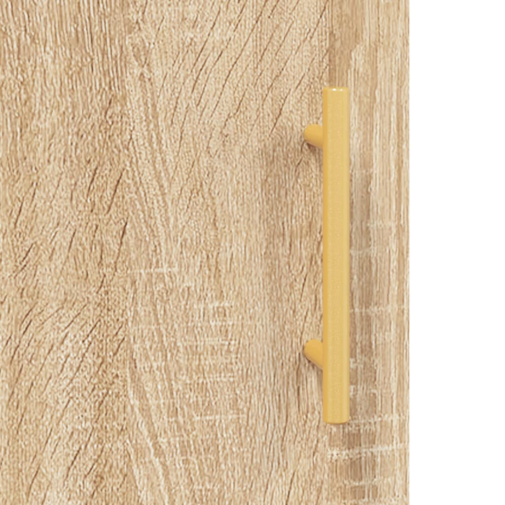 Armadietto a Muro Rovere Sonoma 60x31x60 cm Legno Multistrato 829951