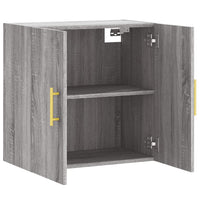 Mobile Pensile Grigio Sonoma 60x31x60 cm in Legno Multistrato 829954