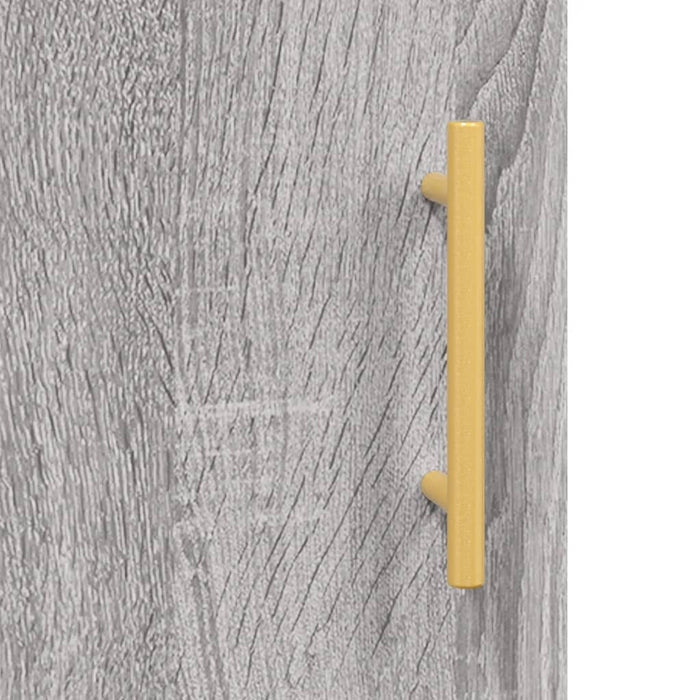 Mobile Pensile Grigio Sonoma 60x31x60 cm in Legno Multistrato 829954