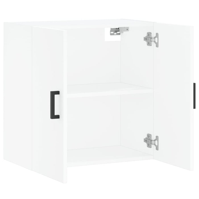 Armadietto a Muro Bianco 60x31x60 cm in Legno Multistrato 829964