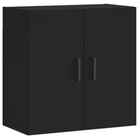 Armadietto a Muro Nero 60x31x60 cm in Legno Multistrato 829965