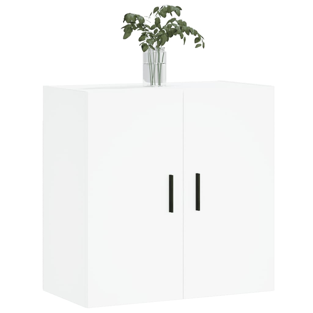 Armadietto a Muro Bianco 60x31x60 cm in Legno Multistrato 829980