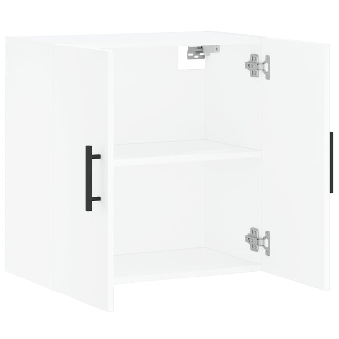 Armadietto a Muro Bianco 60x31x60 cm in Legno Multistrato 829988