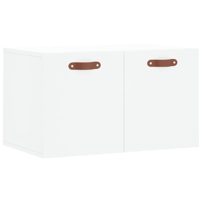 Mobile a Parete Bianco 60x36,5x35 cm in Legno Multistrato 829996