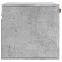 Mobile a Parete Grigio Cemento 60x36,5x35 cm Legno Multistrato 830000