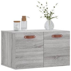 Mobile a Parete Grigio Sonoma 60x36,5x35cm in Legno Multistrato 830002