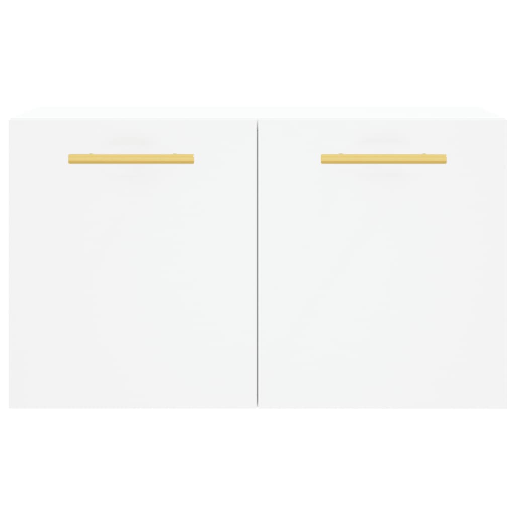 Mobile a Parete Bianco 60x36,5x35 cm in Legno Multistrato 830004