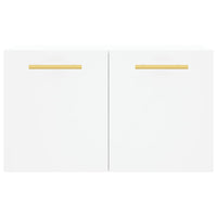 Mobile a Parete Bianco 60x36,5x35 cm in Legno Multistrato 830004