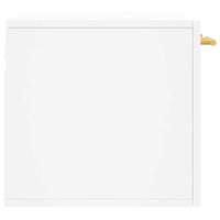 Mobile a Parete Bianco 60x36,5x35 cm in Legno Multistrato 830004