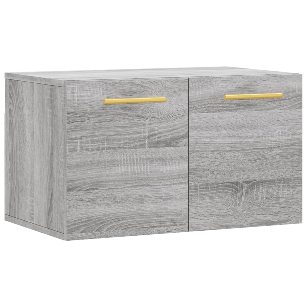 Mobile a Parete Grigio Sonoma 60x36,5x35cm in Legno Multistratocod mxl 104857