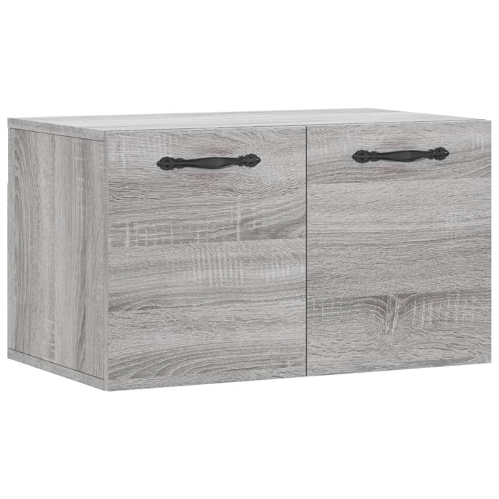 Mobile a Parete Grigio Sonoma 60x36,5x35cm in Legno Multistratocod mxl 81439