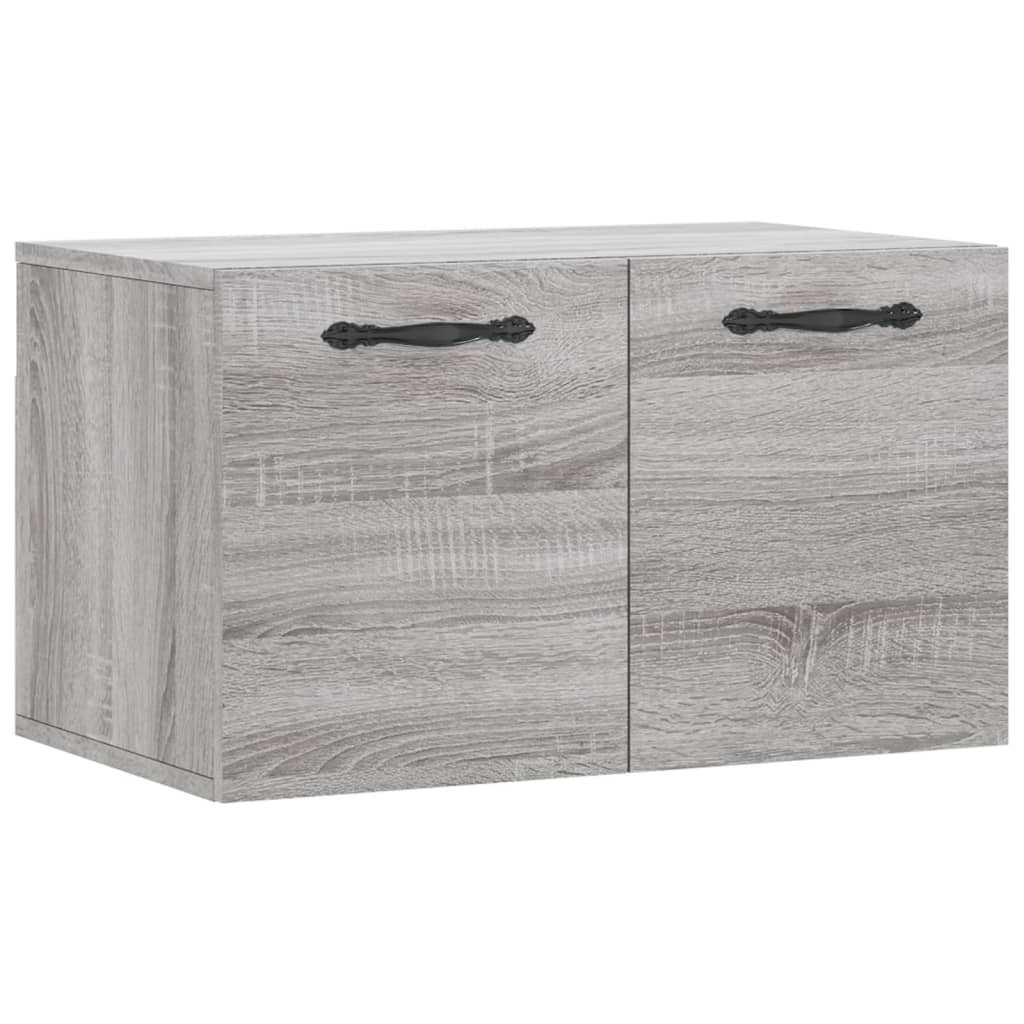 Mobile a Parete Grigio Sonoma 60x36,5x35cm in Legno Multistrato 830018