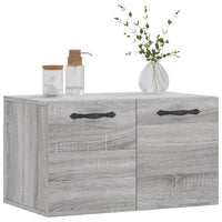 Mobile a Parete Grigio Sonoma 60x36,5x35cm in Legno Multistrato 830018