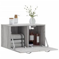 Mobile a Parete Grigio Sonoma 60x36,5x35cm in Legno Multistrato 830018