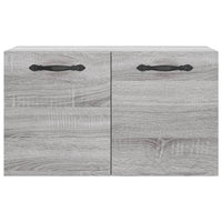 Mobile a Parete Grigio Sonoma 60x36,5x35cm in Legno Multistrato 830018