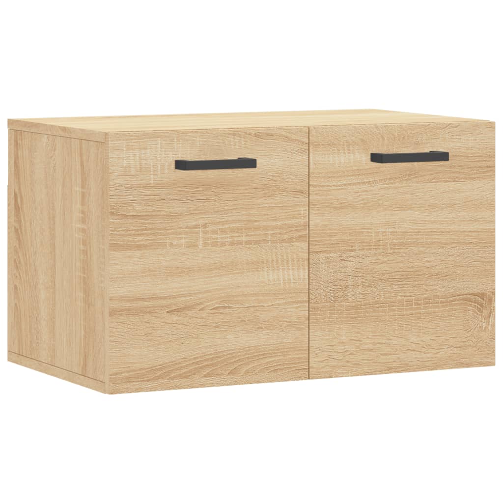 Mobile a Parete Rovere Sonoma 60x36,5x35 cm Legno Multistrato 830023