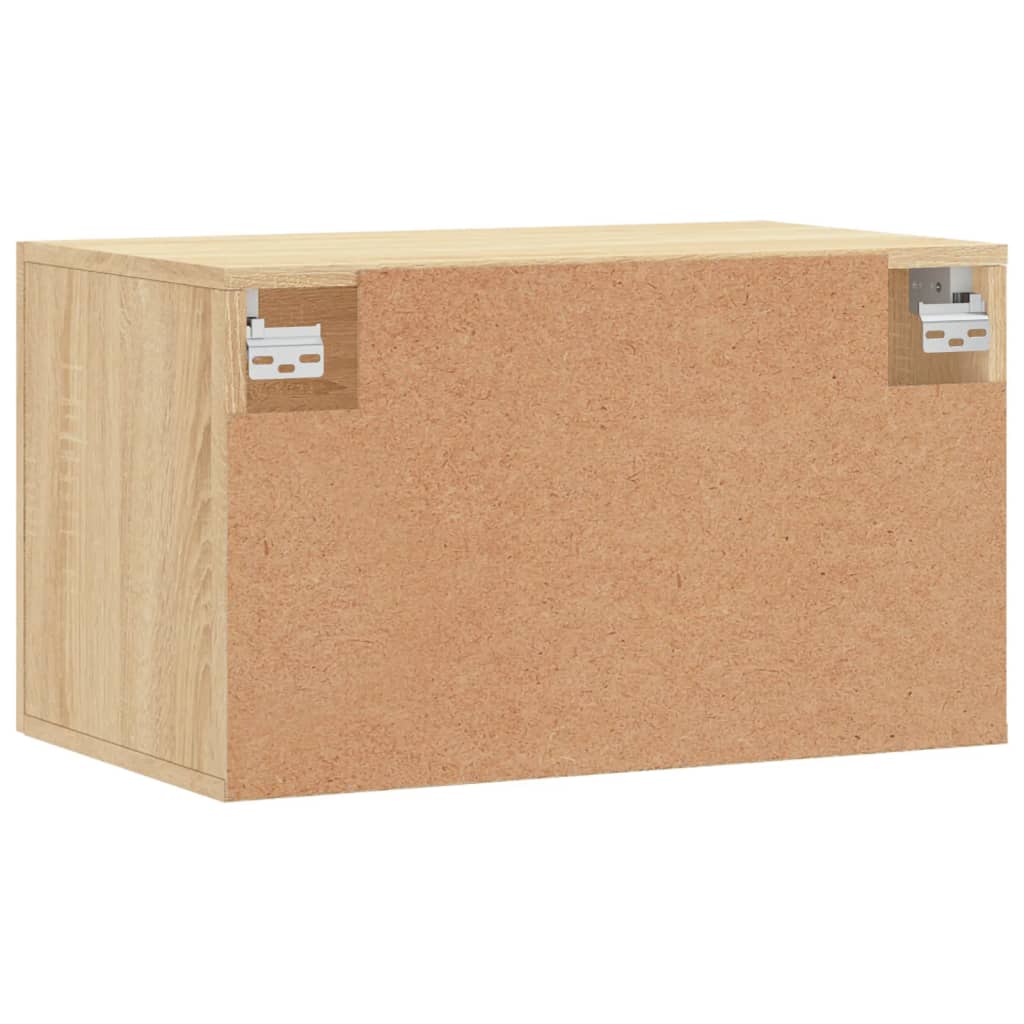 Mobile a Parete Rovere Sonoma 60x36,5x35 cm Legno Multistrato 830023