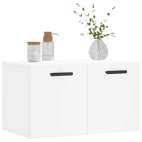 Mobile a Parete Bianco 60x36,5x35 cm in Legno Multistrato 830028