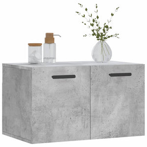 Mobile a Parete Grigio Cemento 60x36,5x35 cm Legno Multistrato 830032