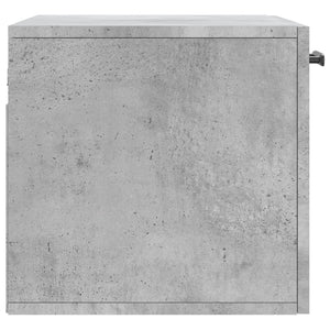 Mobile a Parete Grigio Cemento 60x36,5x35 cm Legno Multistrato 830032