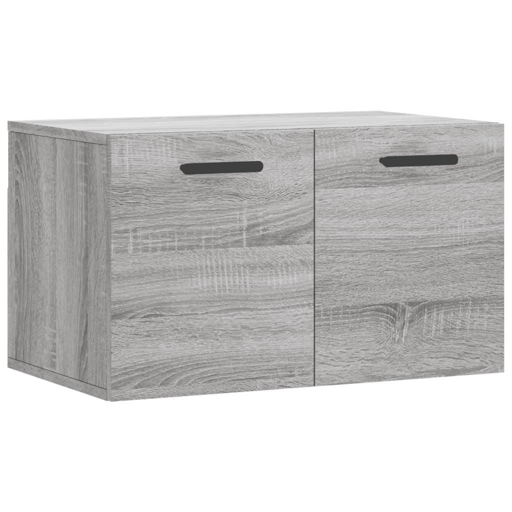 Mobile a Parete Grigio Sonoma 60x36,5x35cm in Legno Multistrato 830034