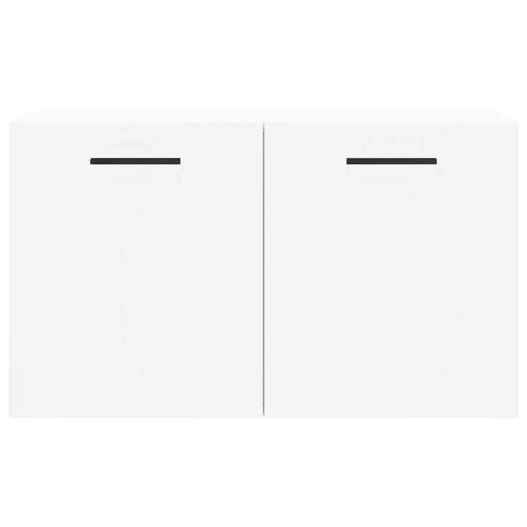 Mobile a Parete Bianco 60x36,5x35 cm in Legno Multistrato 830036