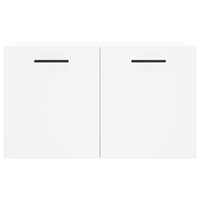 Mobile a Parete Bianco 60x36,5x35 cm in Legno Multistrato 830036