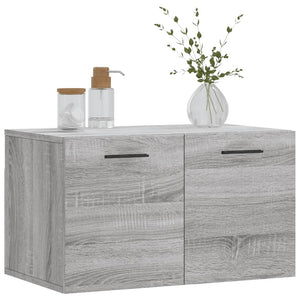 Mobile a Parete Grigio Sonoma 60x36,5x35cm in Legno Multistrato 830042