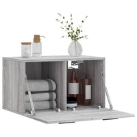 Mobile a Parete Grigio Sonoma 60x36,5x35cm in Legno Multistrato 830042