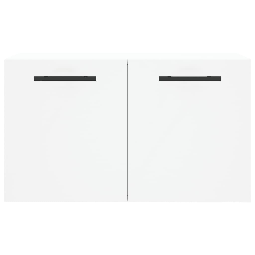 Mobile a Parete Bianco 60x36,5x35 cm in Legno Multistrato 830044