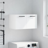 Mobile a Parete Bianco 60x36,5x35 cm in Legno Multistrato 830044