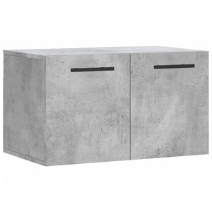 Mobile a Parete Grigio Cemento 60x36,5x35 cm Legno Multistrato 830048